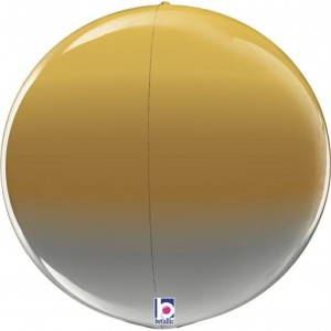 Balão Globo Ombre 56cm 4D Grabo