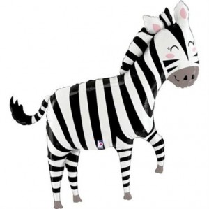 Balão Zebra Selva 127cm Grabo