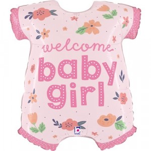 Balão Baby Girl Welcome79cm Grabo