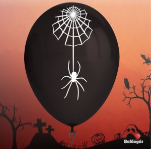 10 Balões Halloween Aranha