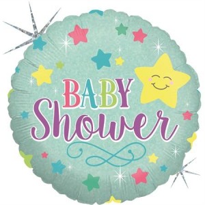 Balão Redondo Baby Shower 46cm Grabo