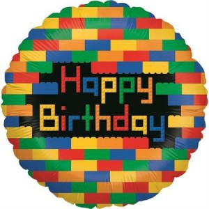 Balão Lego Parabéns  46cm Grabo