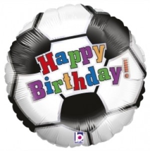 Balão Bola Futebol Aniversário 46cm Grabo