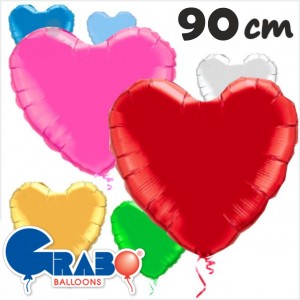 Coração Foil Gigante 90cm Grabo