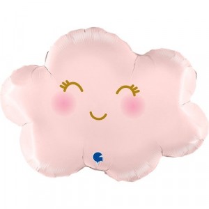 Balão Sleepy Cloud Rosa 61cm Grabo