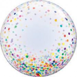 Bubble Confetis Coloridos 24"61cm