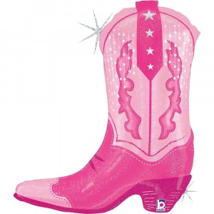 Bota Cowgirl Rosa 74cm