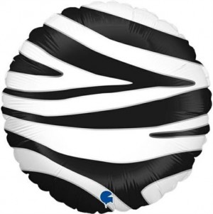 Balão Foil Mancha Zebra 46cm Grabo