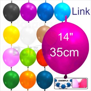 Link 50 Balões 14" 35cm "Grinalda"