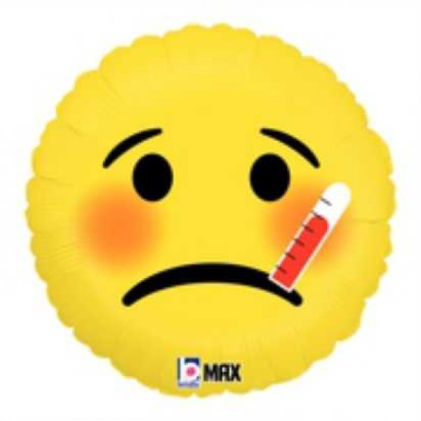 Balao Emoji Doente 46cm Grabo Licenciados Foil Desenhos Veja mais ideias sobre imagens de emoji, emoji, emojis novos. balao gas